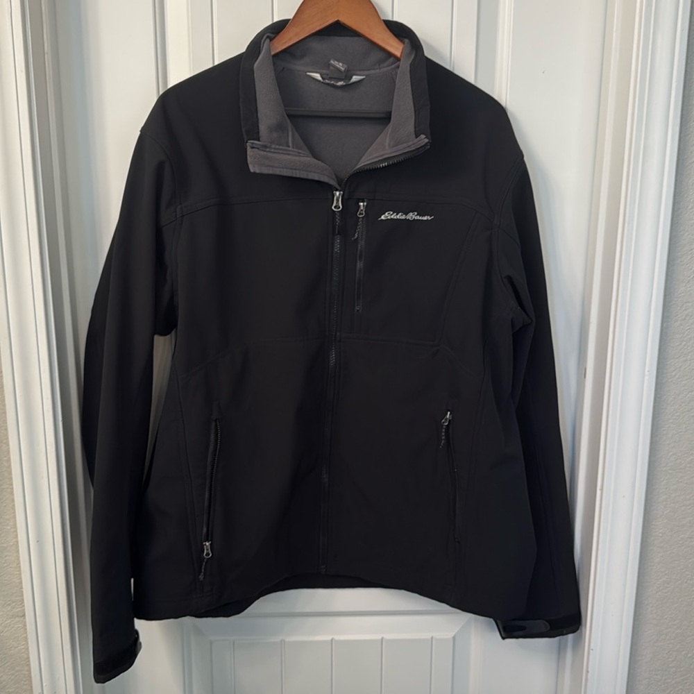Eddie Bauer Men’s Black Shell Jacket